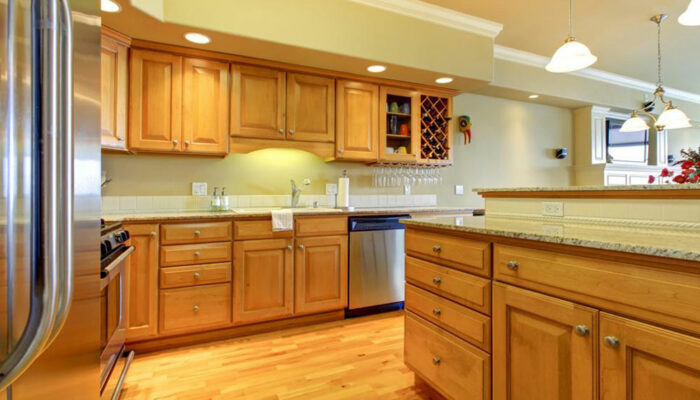 Tips on cleaning the wooden kitchen cabinets